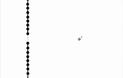 Elastic Slit with Fluid Flow